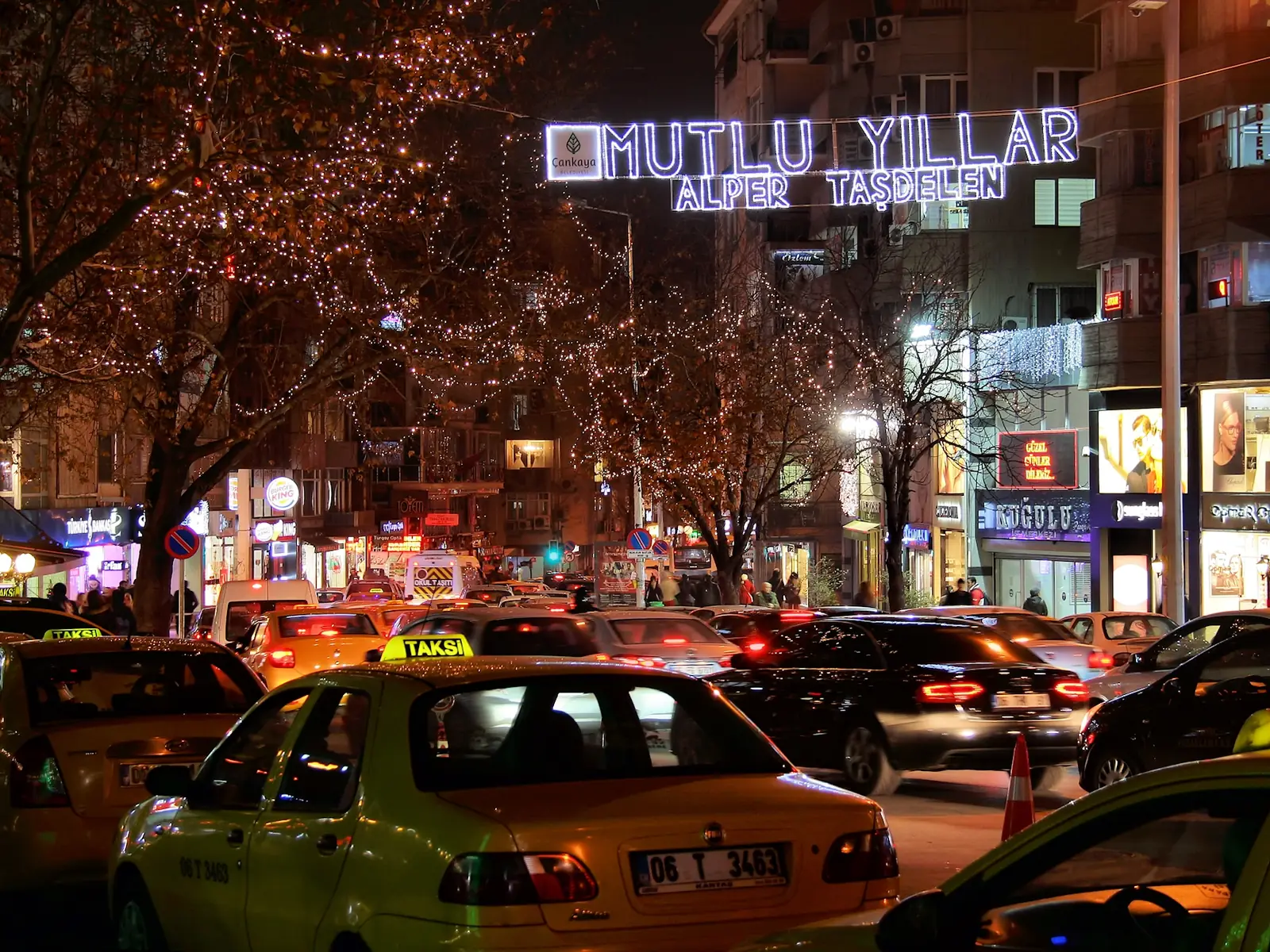 Tunalı semtinden görünüm